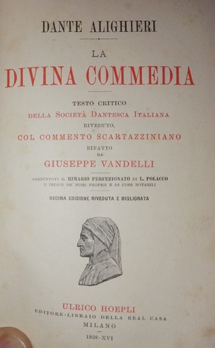 Divina commedia dante - commedia,