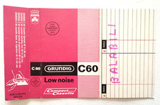 Inlay Grundig C60 C 60 Mc