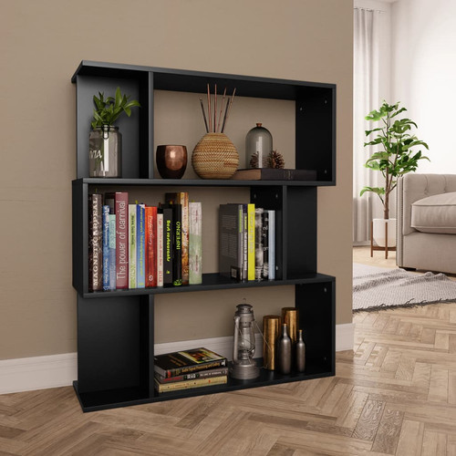 Vidaxl libreria divisorio nero - vidaxl,