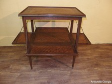 TAVOLINO DA SALOTTO IN MOGANO