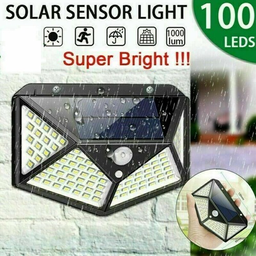 Lampada 100 led - 0,2w, solare