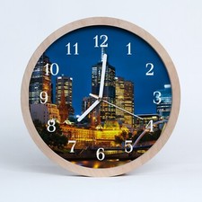 Orologio legno tulup 30fi - legno,