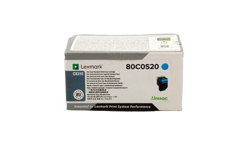 Toner lexmark 80c0s20 ciano - 80c0s20,