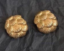 Orecchini a clip, metallo