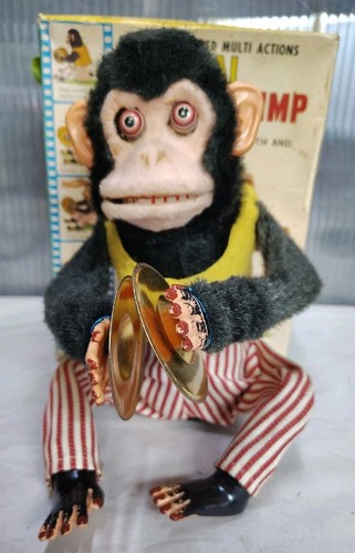 Vintage musical jolly chimp - vintage,