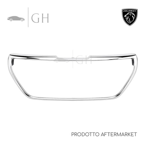 Cornice cromata griglia - cornice,