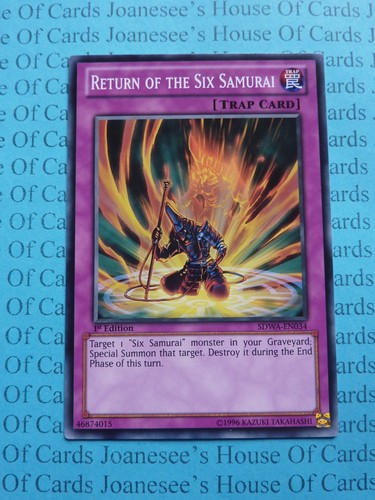 Return the six samurai - of,