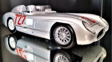 MODELLO AUTO '70 VINTAGE BURAGO MERCEDES BENZ 300 SLR 1/18 DA COLLEZIONE XX