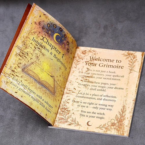 Witchcraft grimoire book - grimoire, of