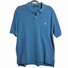 Polo Ralph Lauren uomo vestibilità classica bambino blu manica corta polo uomo taglia XL