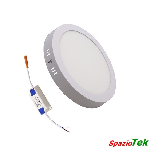 Plafoniera led 12w rotonda 163 - plafoniera,