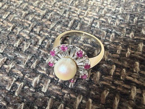 Anello vintage oro bianco - anello,
