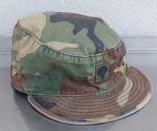 Berretto da campo U.S. Army woodland anni '80 etichettato tg. Small