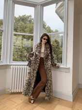 Pelliccia donna stampa