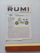 RUMI produzione modelli moto