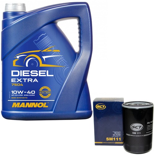 Set olio motore 10w40 - set,