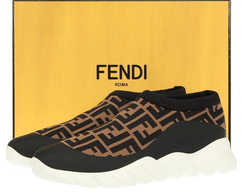 New fendi brown tech fabric - brown,