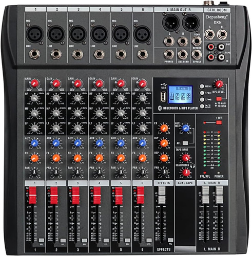 Console scheda audio mixer