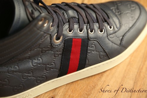Gucci navy pelle monogram - gg,