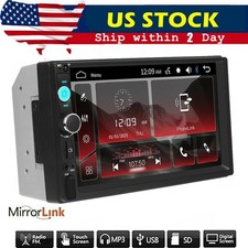7" Car Stereo Radio Bluetooth