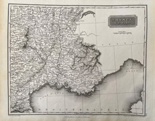 Mappa antica 1817; Francia