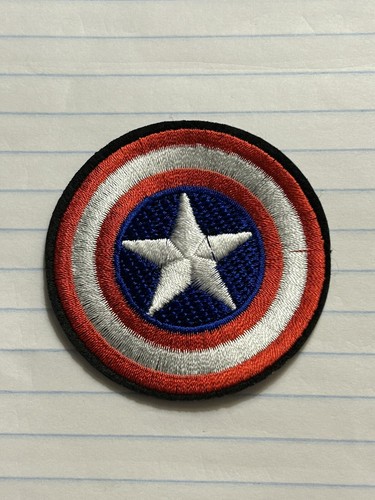 Scudo capitan america - america, ricamato