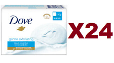 24 PZ SAPONETTA DOVE BEAUTY CREAM BAR GENTLE EXFOLIATING 90gr SAPONE ESFOLIANTE