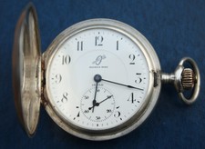 INVAR Maurice Wolf. Orologio da tasca in argento del 1900, Swiss Made, raro.