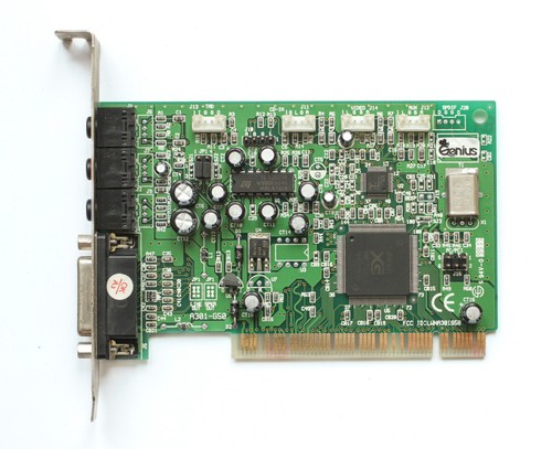 Scheda audio pci - scheda,