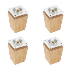  4 pz Gambe in legno Gambe
