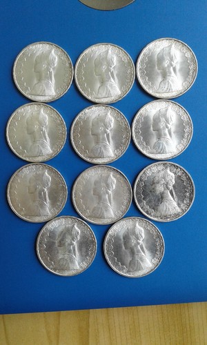Lotto monete 500 lire - lotto, 11