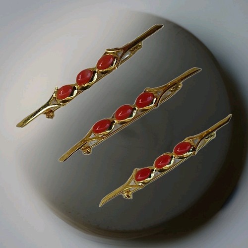 Spilla argento 800 dorato con - spilla,