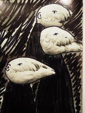 Roland Topor. Rareté. Dessin