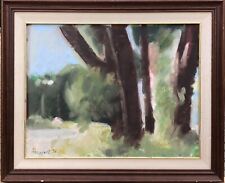Sconosciuto Pittore - Espressivo Paesaggio Con Alberi - Moderno Oil Painting