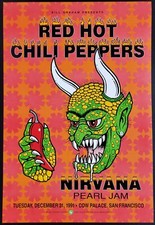 Poster concerto Nirvana Pearl