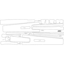 YETI PELLICOLE PROTETTIVE TELAIO - SET SCEGLI LA VERSIONE