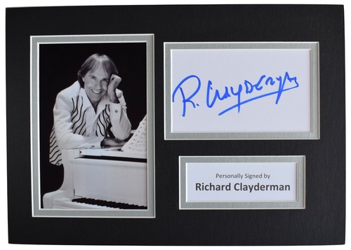 Richard clayderman signed - richard,