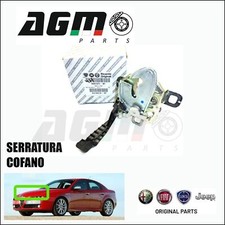 SERRATURA COFANO ANTERIORE CHIUSURA VANO MOTORE OE 50512273 ORIGINALE ALFA 159