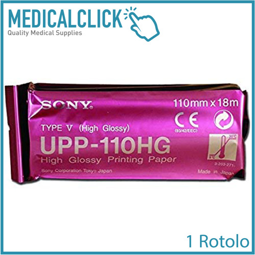 Rotolo carta termica sony - 1,