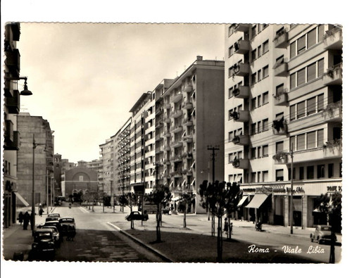 Roma viale libia vera - viale,