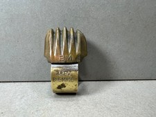 Para manubrio BIEMME ottone e gomma  biciclette epoca D 22