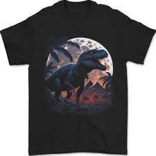 Un T-Rex Davanti Alla Luna