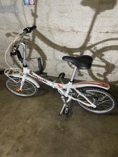 BICI PIEGHEVOLE BOTTECCHIA COME NUOVA BIANCA CERCHIO 20 POLLICI