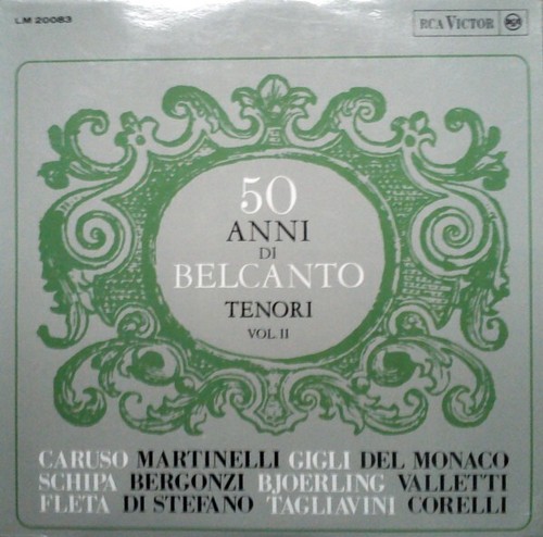 Anni belcanto tenori - anni,