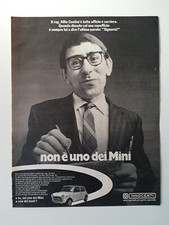Clipping Pubblicità Advertising 1973 INNOCENTI MINI Non è uno dei Mini