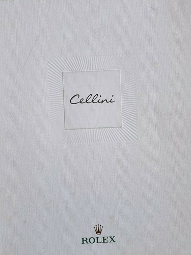 Rolex cellini brochure - cellini,