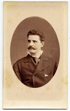 CDV con dedica Firma Foto albumina originale Interguglielmi Palermo 1890c S1528