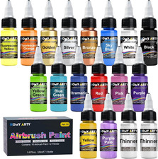 Colori per aerografo 16 - per, aerografo,