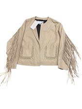 Giacca donna Zara in pelle di