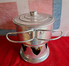 Scaldavivande Vintage Da Campo Completo Per  Escursioni In Montagna.